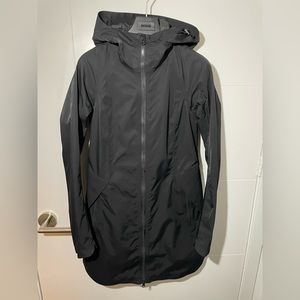 Lululemon Black rain jacket